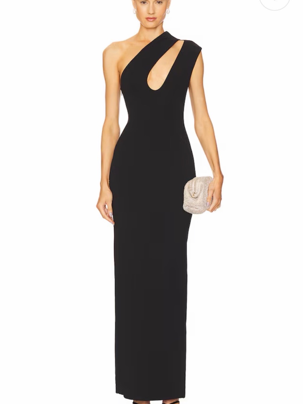 Solace London Krista Maxi Dress in Black
